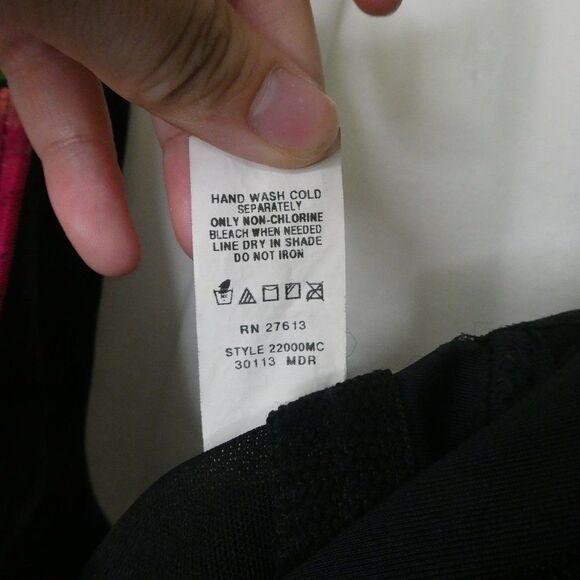 Longitude Floral Plunging Neck One Piece Swimsuit - Picture 3 of 5